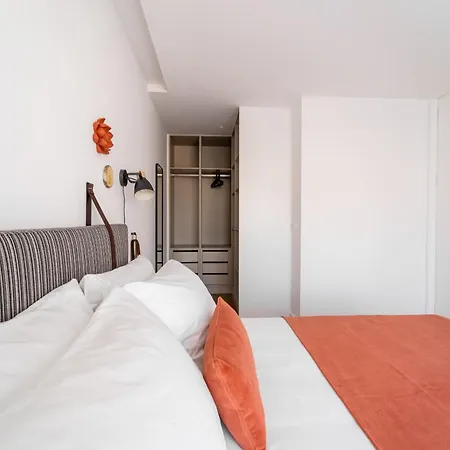 아파트 Joao Da Ponte - T1 Altice Forum Braga By House And People 브라가